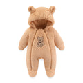 Thick Cotton Baby Winter Jumpsuit for Newborns